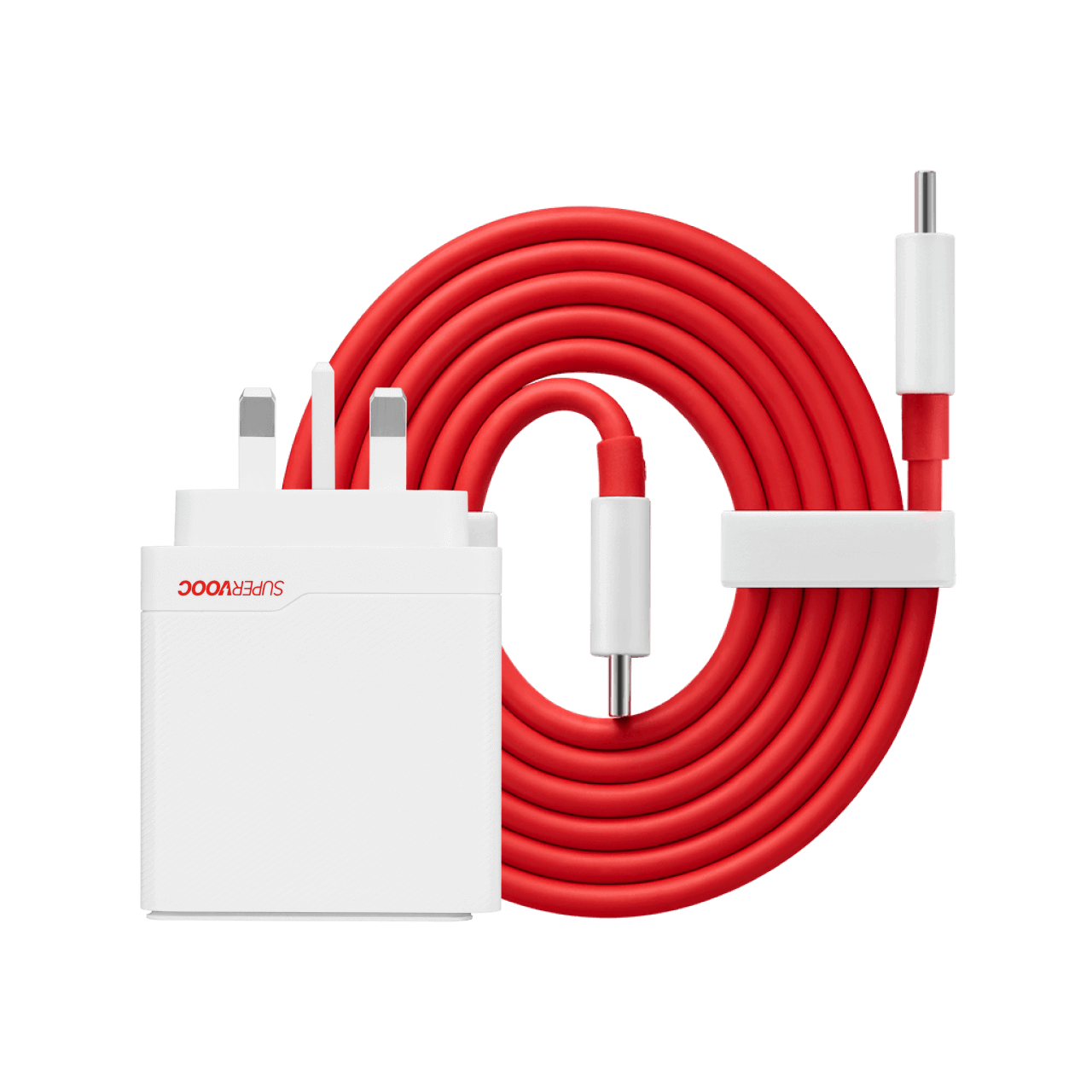 OnePlus SUPERVOOC 100W Dual Ports Power Adapter White