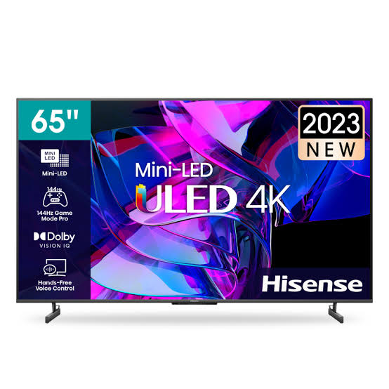 Hisense 65 Smart 4K Mini-LED 144Hz Processor U7S Series